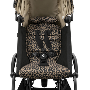 Coche de bebé ligero Stokke YOYO³ 6+ Leopardo | Compacto y plegable