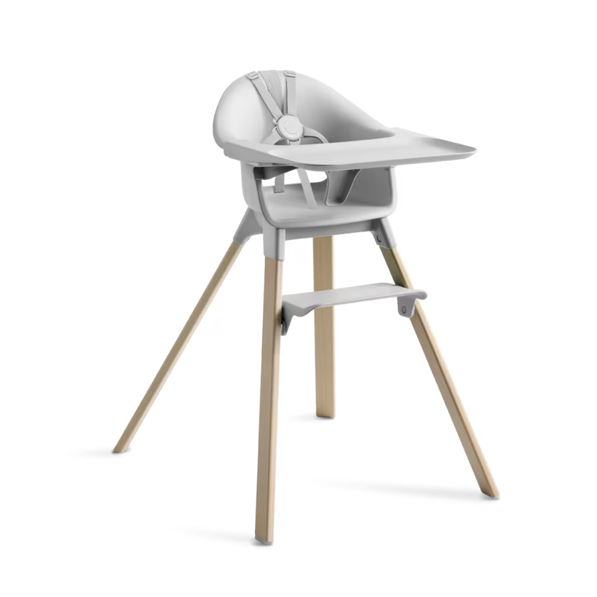 Silla Clikk con patas de Bambú Stokke – Silla Alta y Evolutiva para Bebé