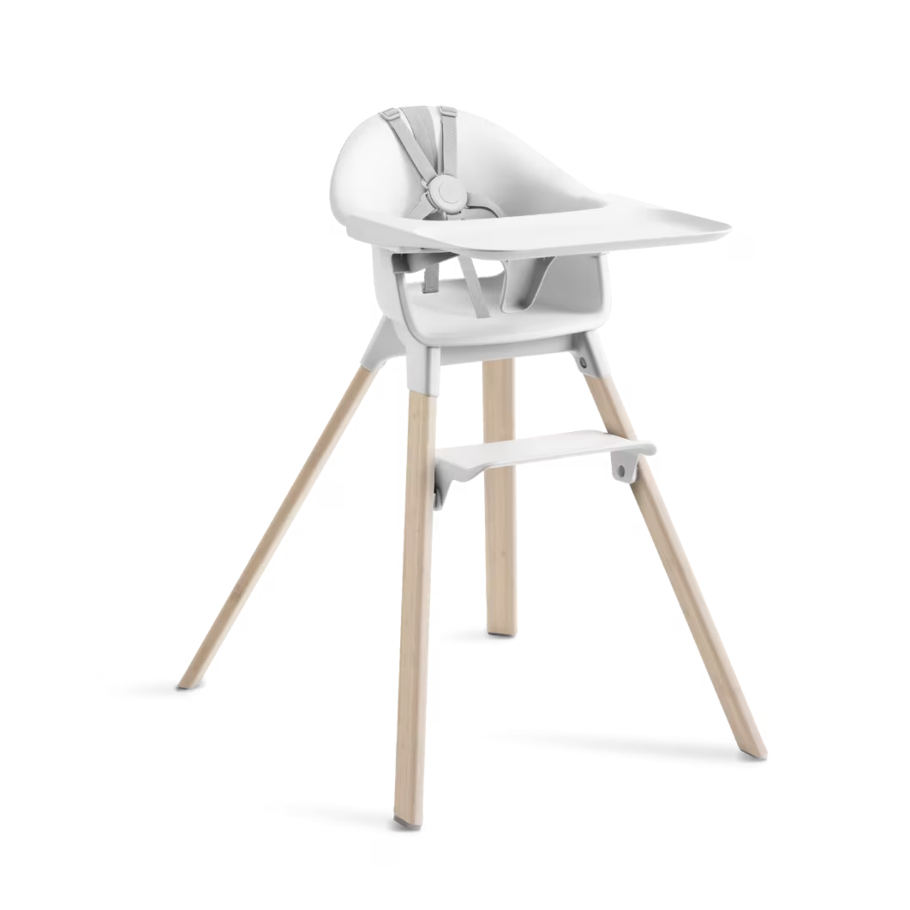 Silla Clikk con patas de Bambú Stokke – Silla Alta y Evolutiva para Bebé