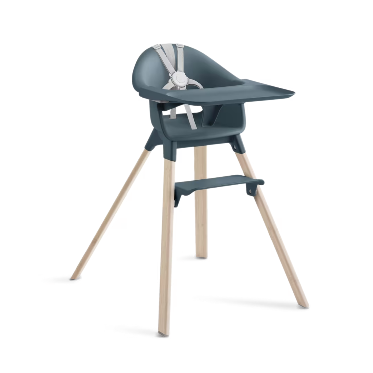 Silla Clikk con patas de Bambú Stokke – Silla Alta y Evolutiva para Bebé