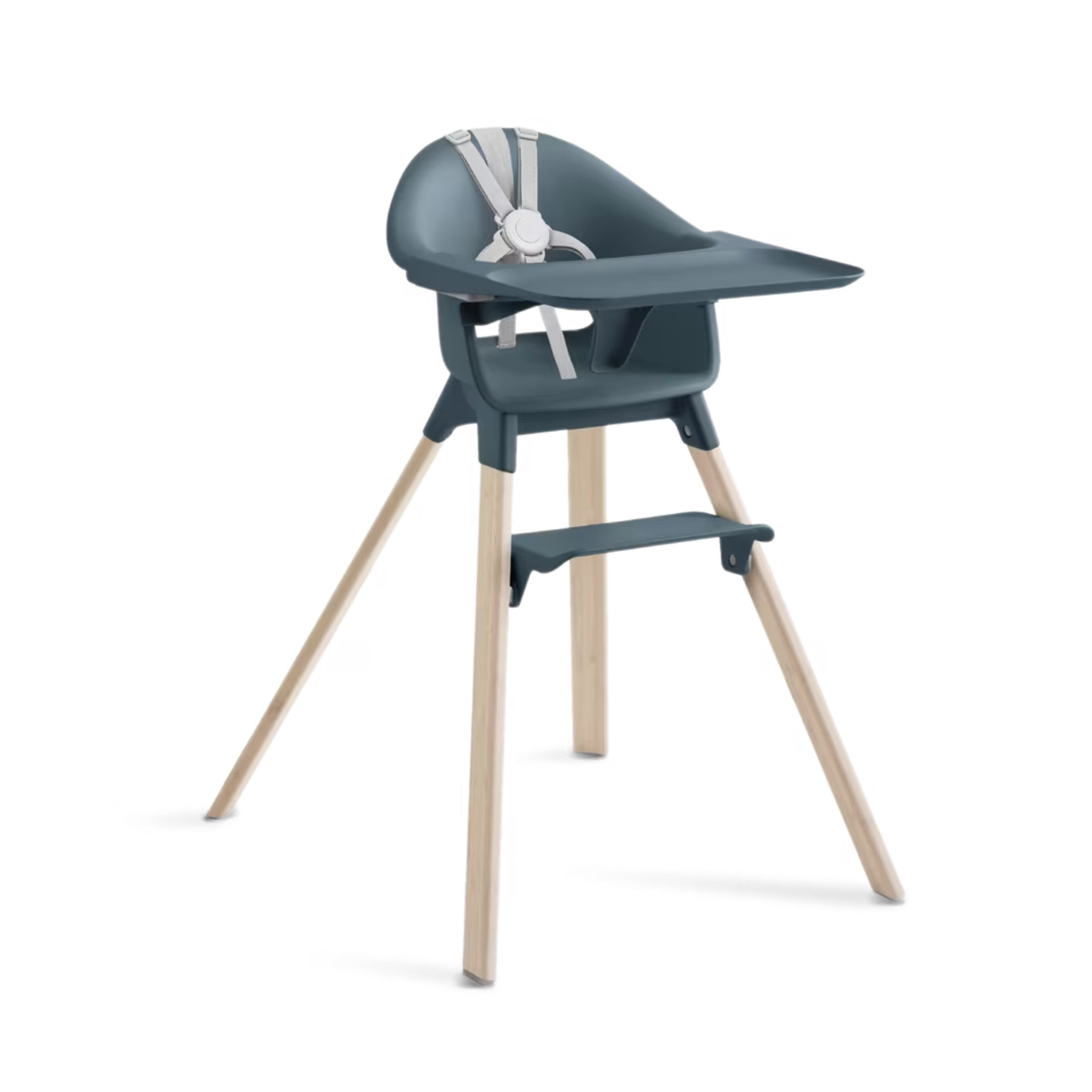 Silla Clikk con patas de Bambú Stokke – Silla Alta y Evolutiva para Bebé