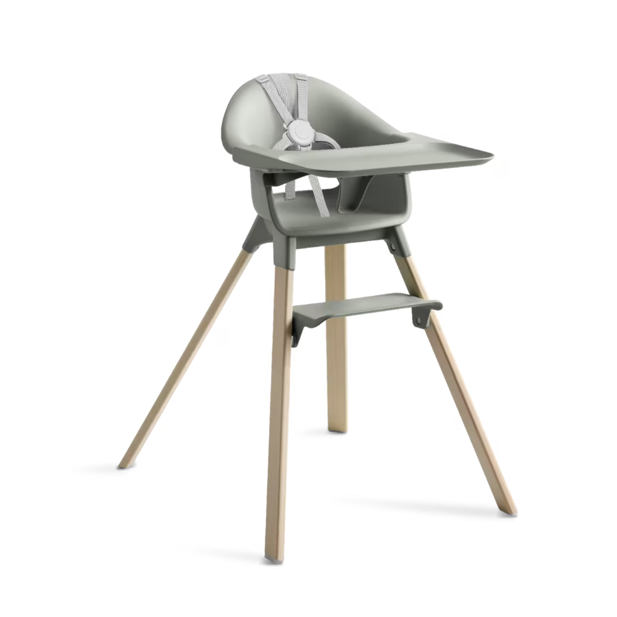 Silla Clikk con patas de Bambú Stokke – Silla Alta y Evolutiva para Bebé
