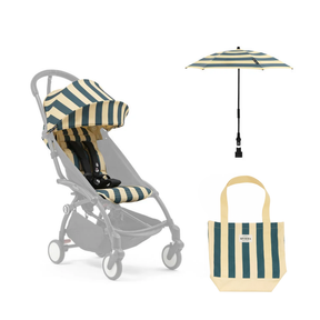 Coche de bebé Stokke YOYO³ 6+ Mónaco + Kit Riviera Summer – ligero y compacto