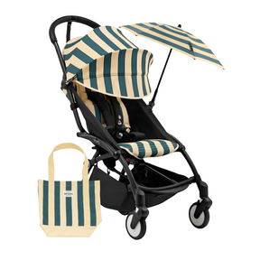 Coche de bebé Stokke YOYO³ 6+ Mónaco + Kit Riviera Summer – ligero y compacto