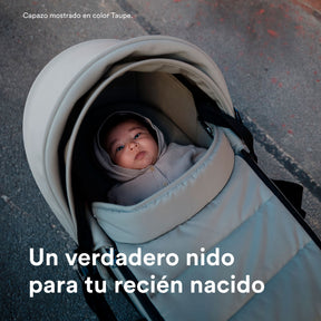 Coche de bebé Stokke YOYO³ – pack completo chasis negro + asiento Bassinet