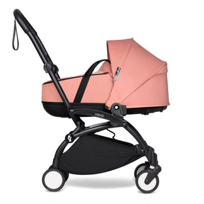 Coche de bebé Stokke YOYO³ – pack completo chasis negro + asiento Bassinet