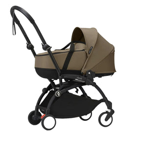 Coche de bebé Stokke YOYO³ – pack completo chasis negro + asiento Bassinet