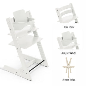 Pack alimentación: Silla Tripp Trapp + Babyset + arness STOKKE
