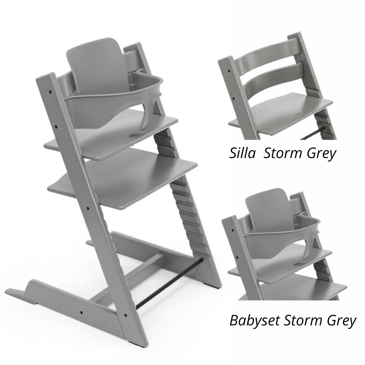 Pack alimentación: Silla Tripp Trapp + Babyset STOKKE