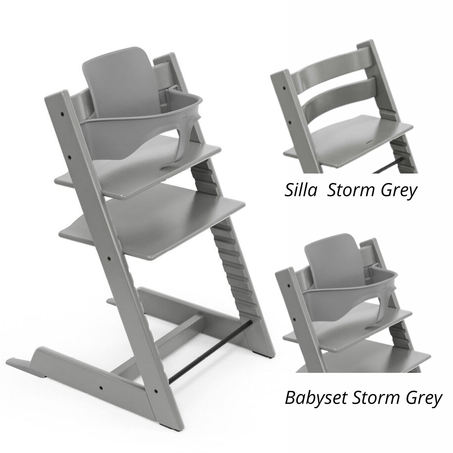Pack alimentación: Silla Tripp Trapp + Babyset STOKKE