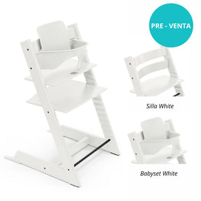 Pack alimentación: Silla Tripp Trapp + Babyset STOKKE