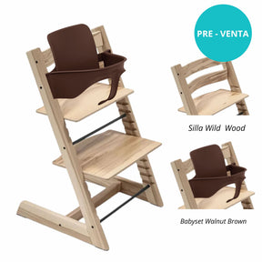 Pack alimentación: Silla Tripp Trapp + Babyset STOKKE