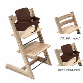 Pack alimentación: Silla Tripp Trapp + Babyset STOKKE