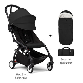 YOYO³ Pack Esencial 6+ saco con forro polar