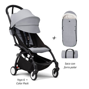 YOYO³ Pack Esencial 6+ saco con forro polar