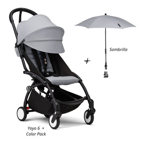 YOYO³ Pack Esencial 6+ saco con sombrilla