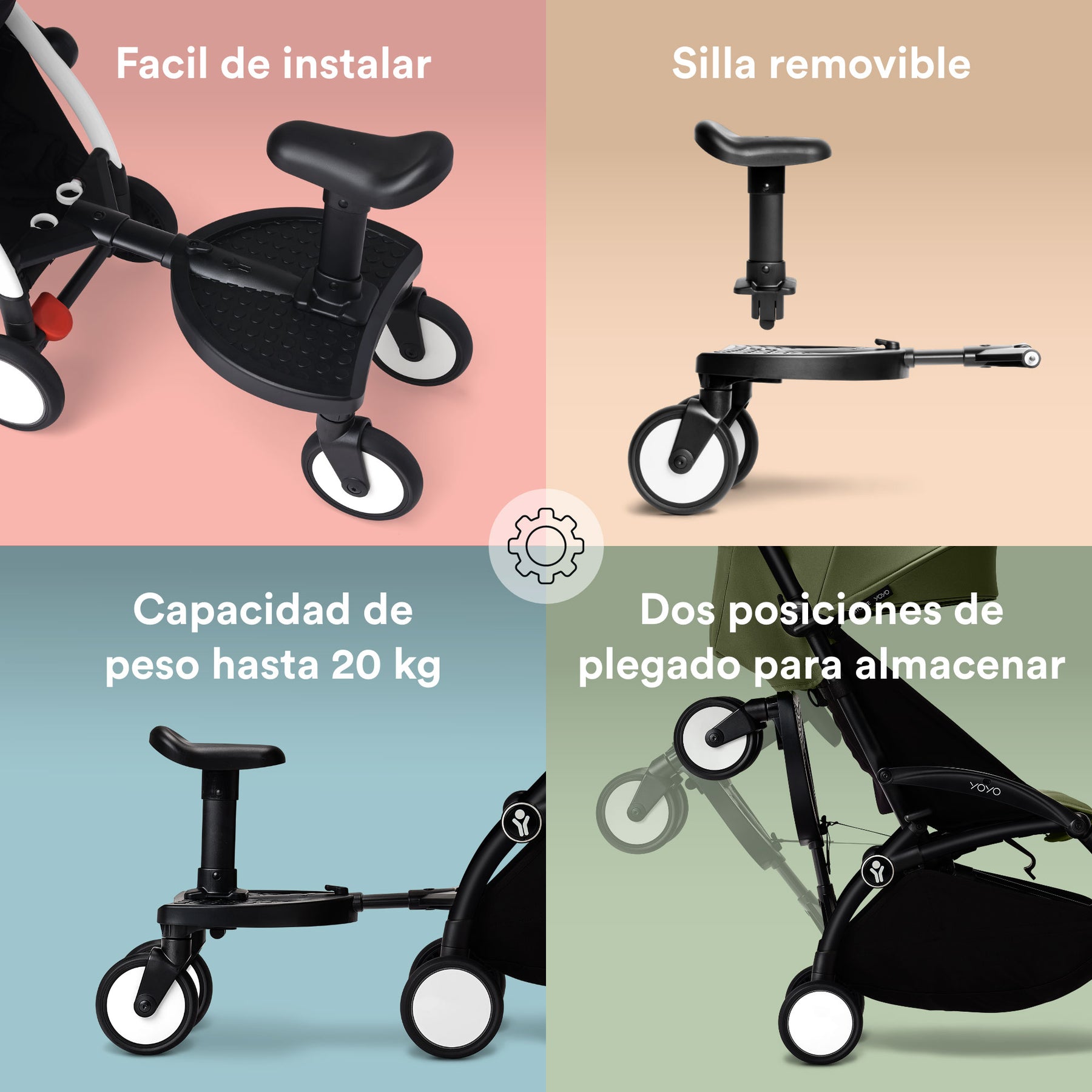 YOYO³ Pack Esencial 6+ con Patineta