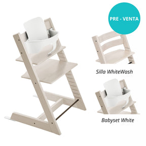 Pack alimentación: Silla Tripp Trapp + Babyset STOKKE
