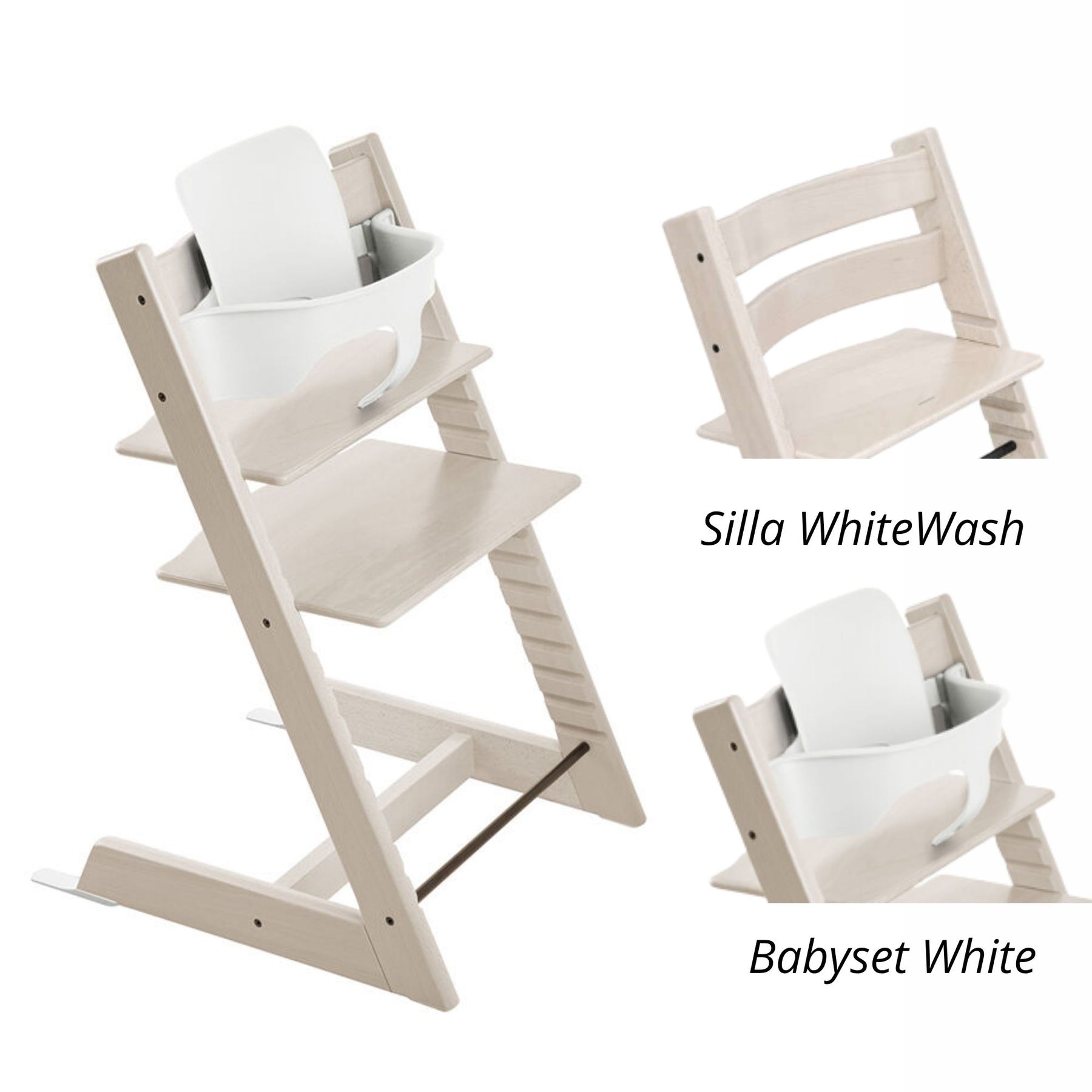 Pack alimentación: Silla Tripp Trapp + Babyset STOKKE