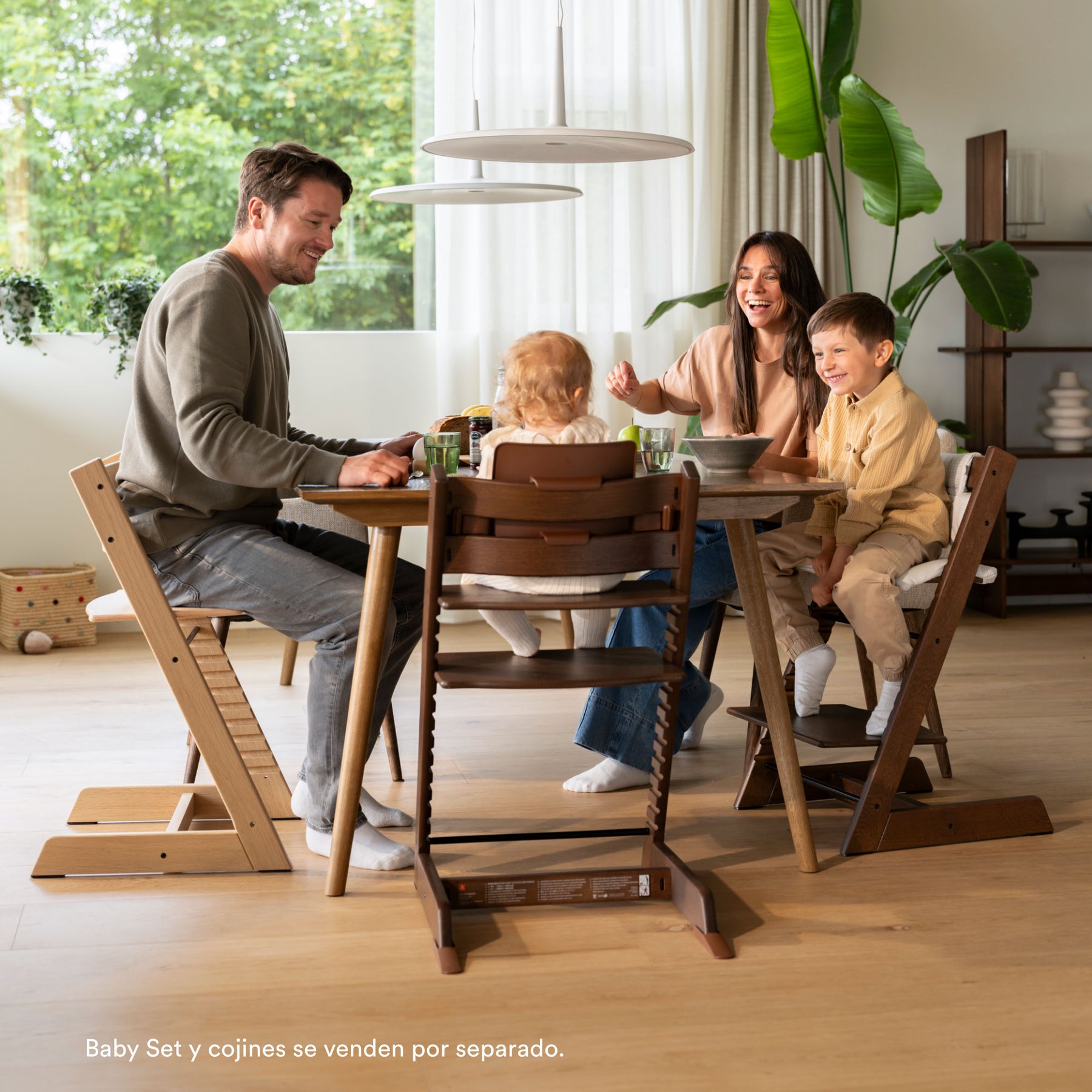 Silla Tripp Trapp Stokke en madera Roble  – Silla Ajustable y Evolutiva