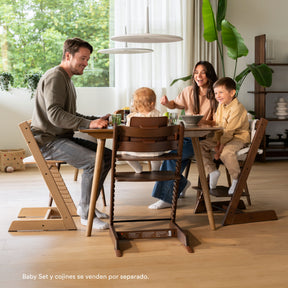 Silla Tripp Trapp Stokke en madera Roble  – Silla Ajustable y Evolutiva