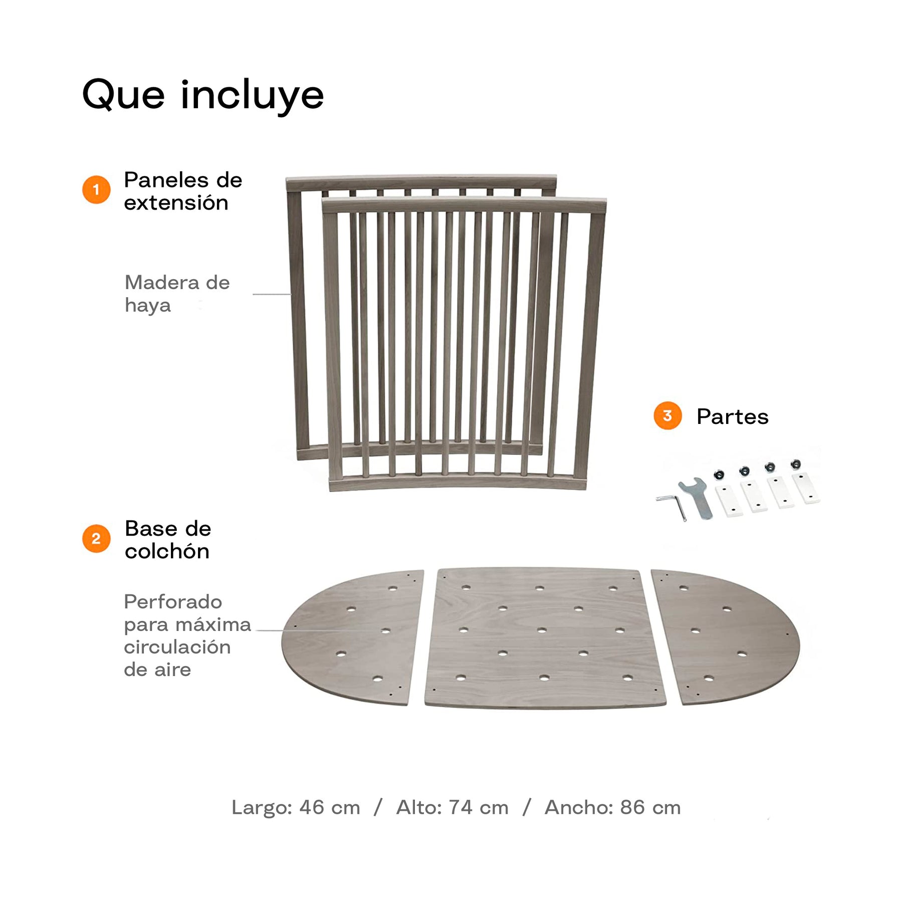 Stokke® Colchón Minicuna Sleepi™ Mini V3