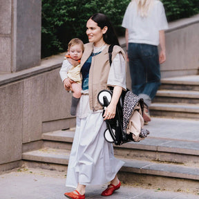 Coche de bebé ligero Stokke YOYO³ 6+ Leopardo | Compacto y plegable